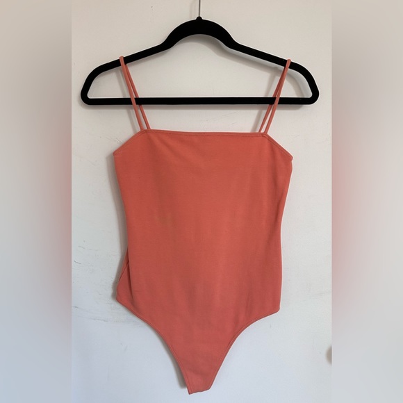 Aritzia Tops - Aritzia Wilfred Free Divinity Bodysuit in Coral